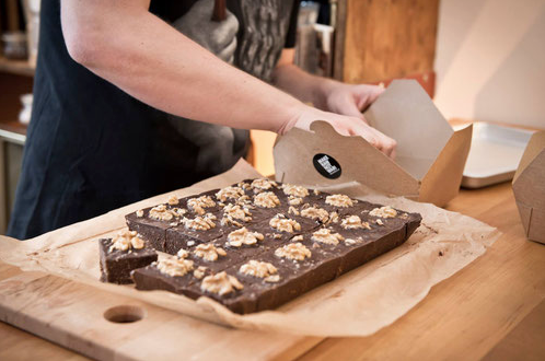 Rohvegane Schokoladen-Brownies