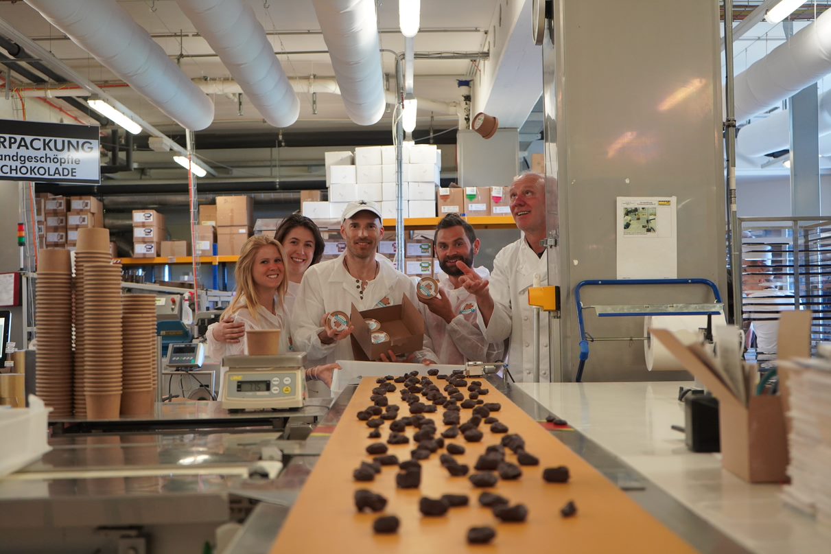 Live dabei bei der Kakaodattelproduktion