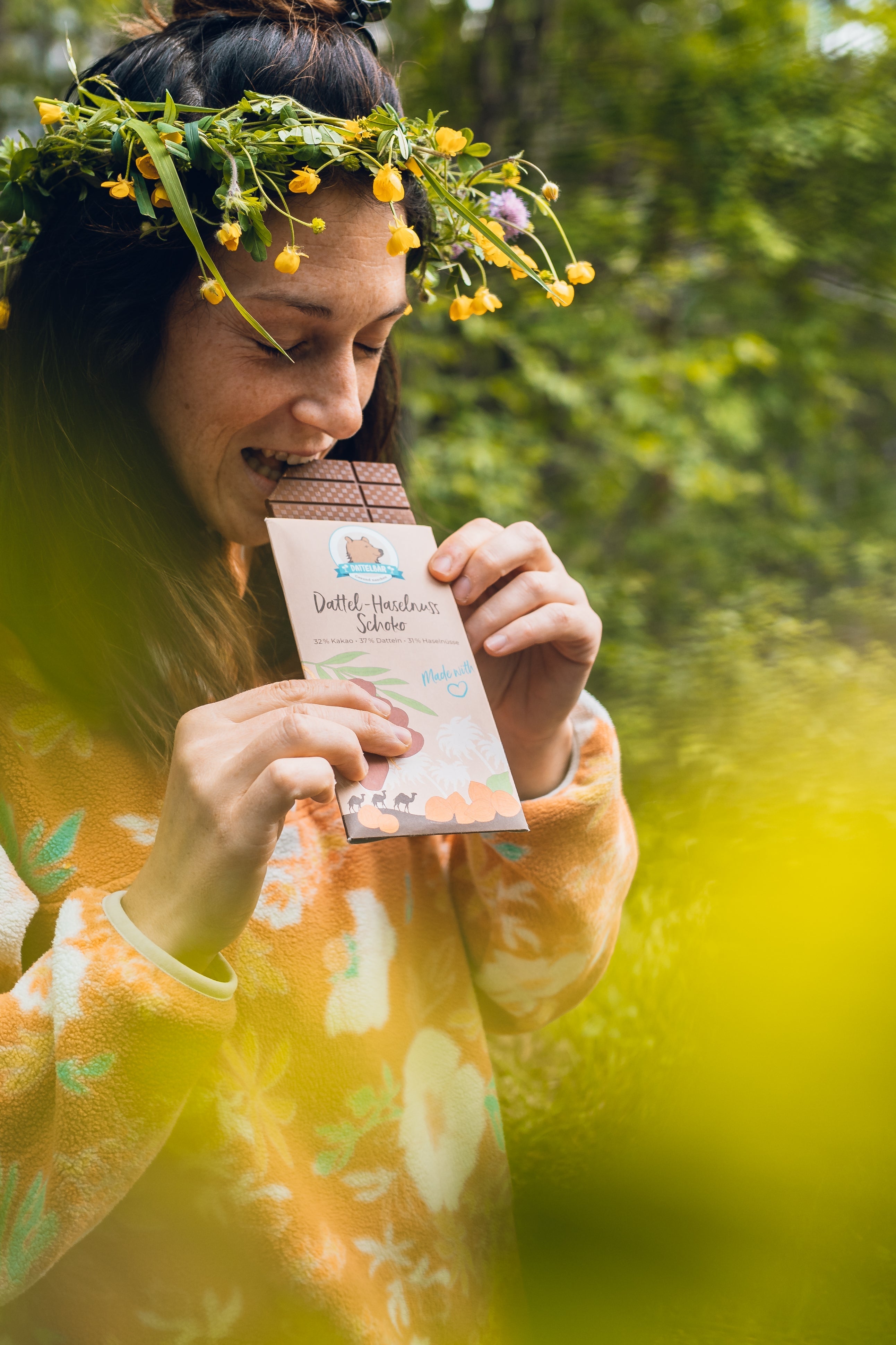 Dattelschoko und Naschen - DATTELBAER