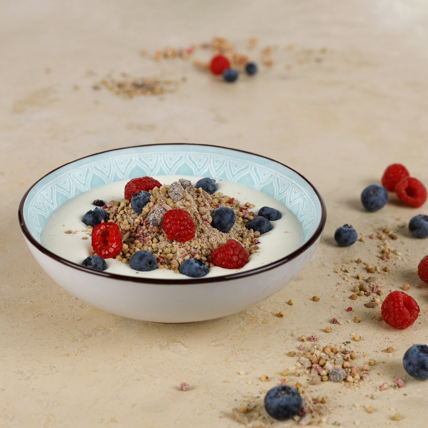 Bio Bärkeim Beerenmüsli nährstoffreiches Frühstück ohne künstliche Zusätze