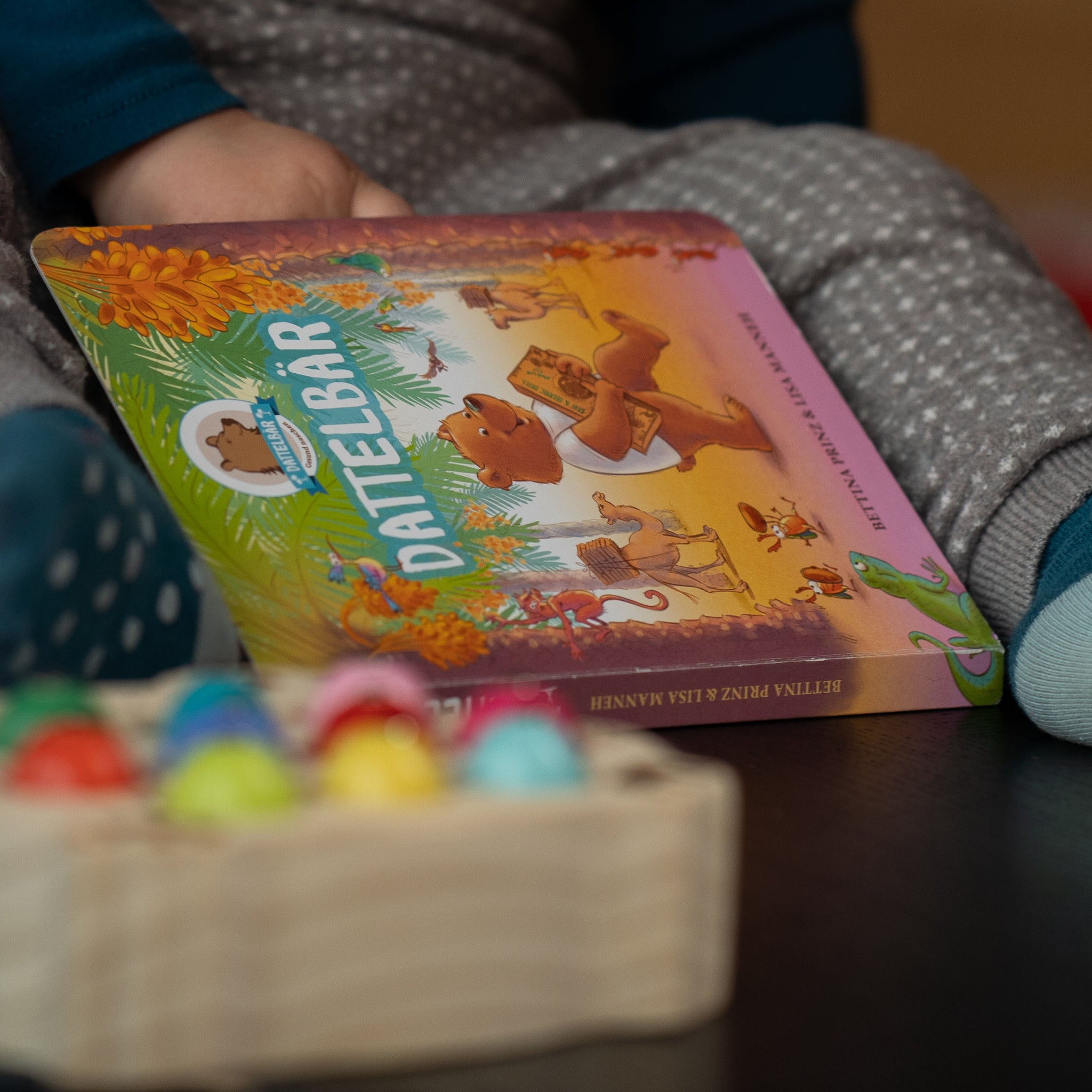 Dattelbär Kinderbuch gesundes Naschen