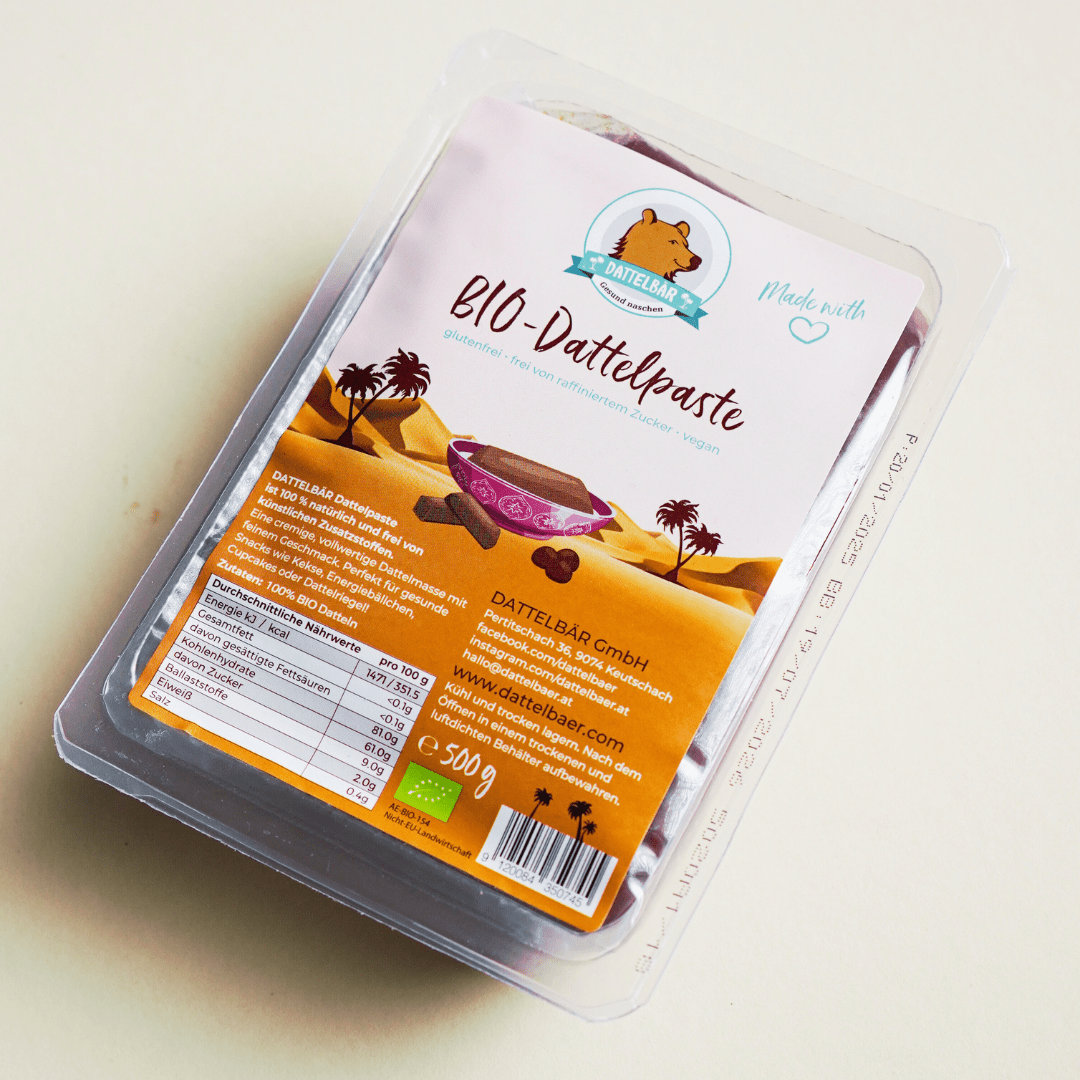 BIO Dattelpaste Barhi – 100% natürliche Süße aus Datteln - DATTELBAER