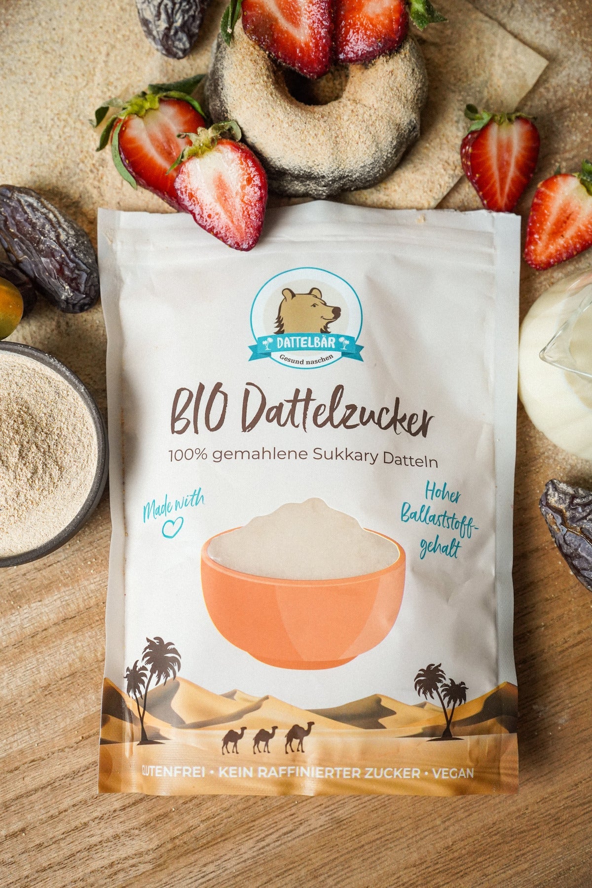 BIO Dattelzucker – natürliches Süßungsmittel aus Datteln - DATTELBAER