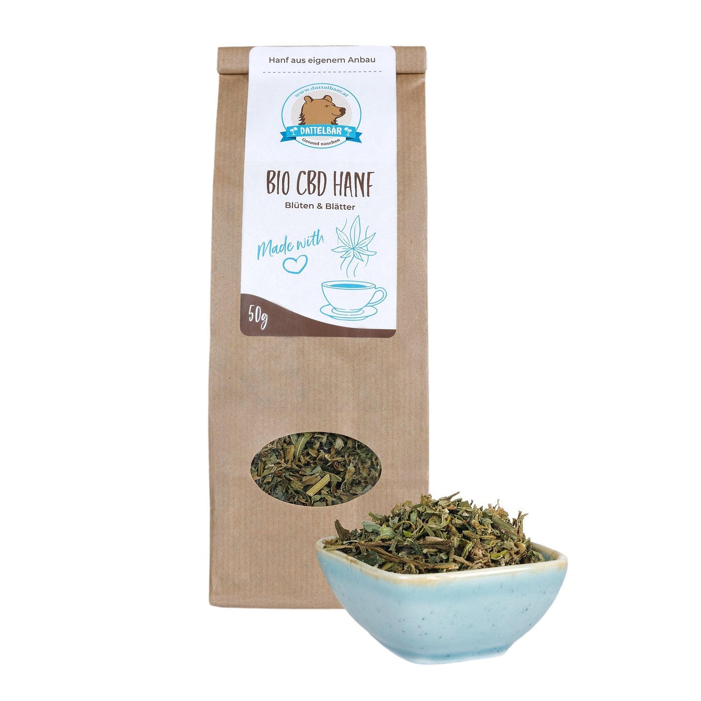 BIO Hanftee mit CBD – hoher Blütenanteil - DATTELBAER