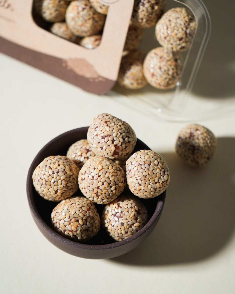 Dattelkugeln BIO – mit geröstetem Sesam - DATTELBAER