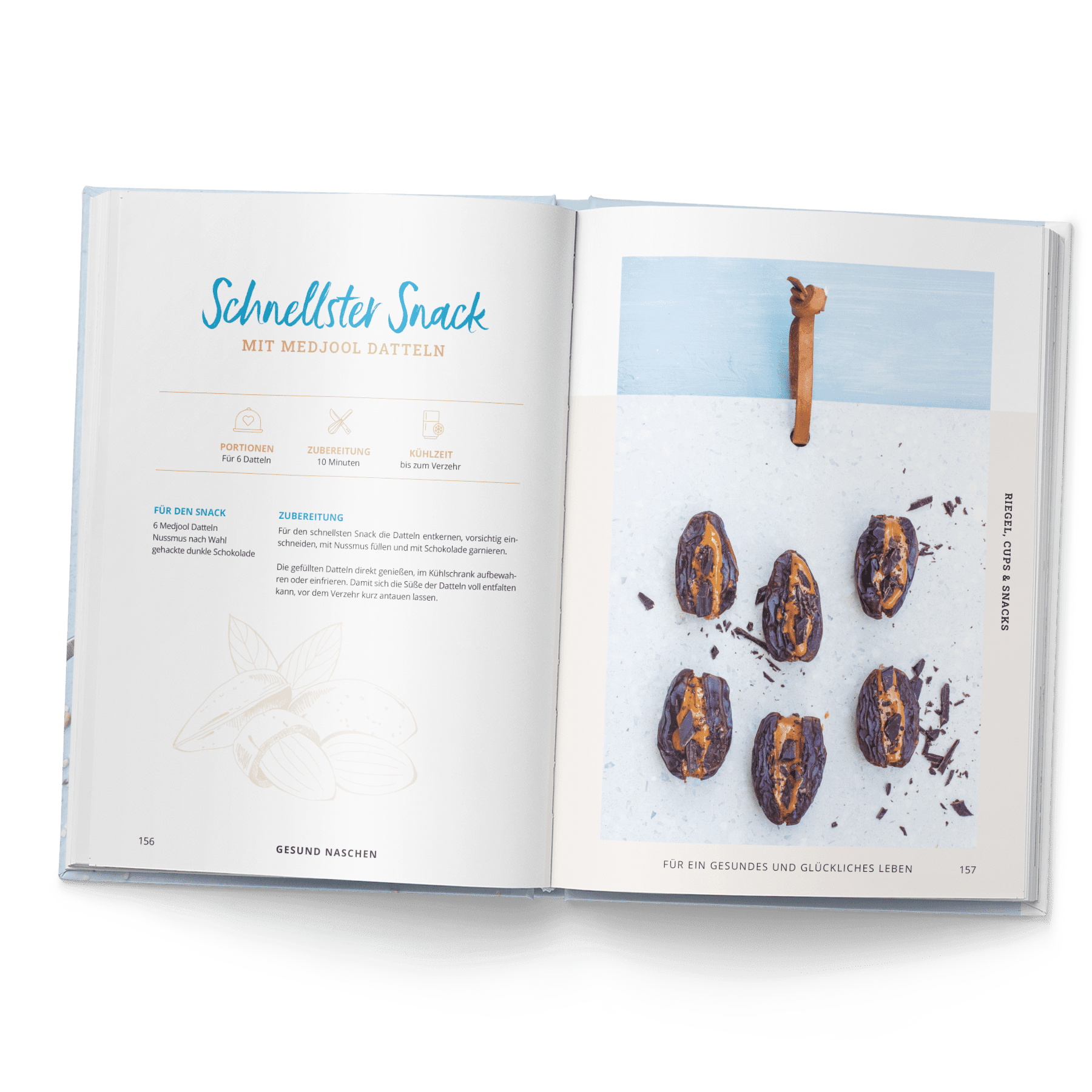 Rezeptbuch: Gesund Naschen mit Datteln – einfach & natürlich - DATTELBAER